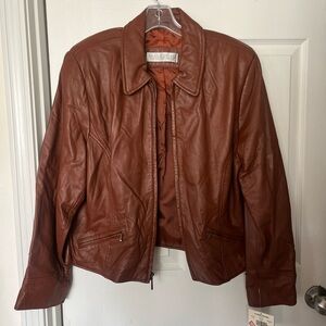 Valerie Steven leather Jacket